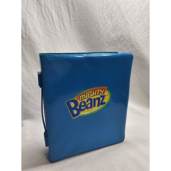 Mighty beanz lot of 48 Beanz And Blue Carrying Case- VINTAGE - Picture 7 of 10